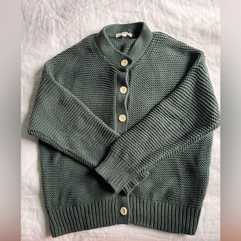 Alex Mill Chunky Cotton Cardigan